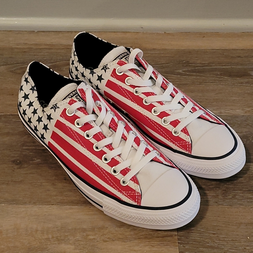 Mens US Flag Converse